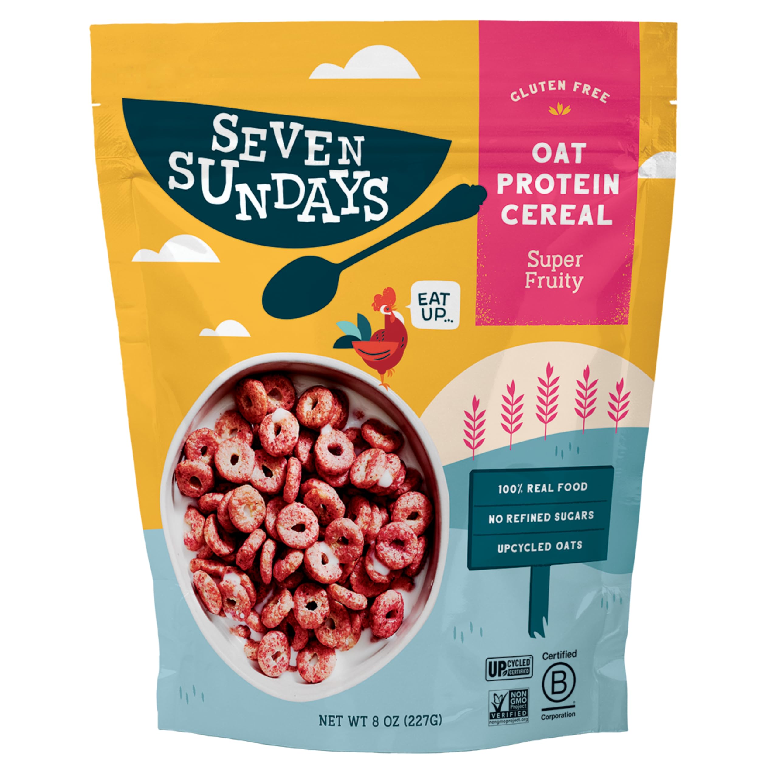 Amazon.com: Seven Sundays Cereal Oat Super Fruity 8 OZ